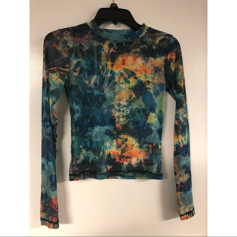 🌸Tie Dye Mesh Top🌸